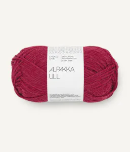 Hovedbilde Alpakka ull Rumba Red 4255
