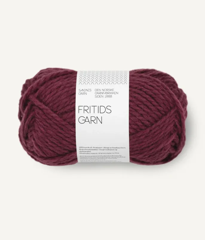 FRITIDSGARN - 4372 Burgundy 